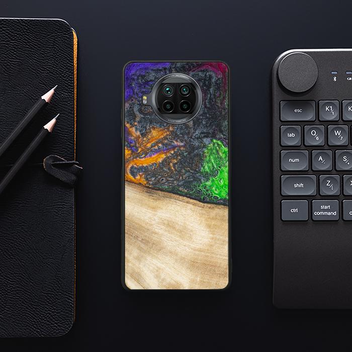 Xiaomi Mi 10T lite Handyhülle aus Harz und Holz - Synergy#F15
