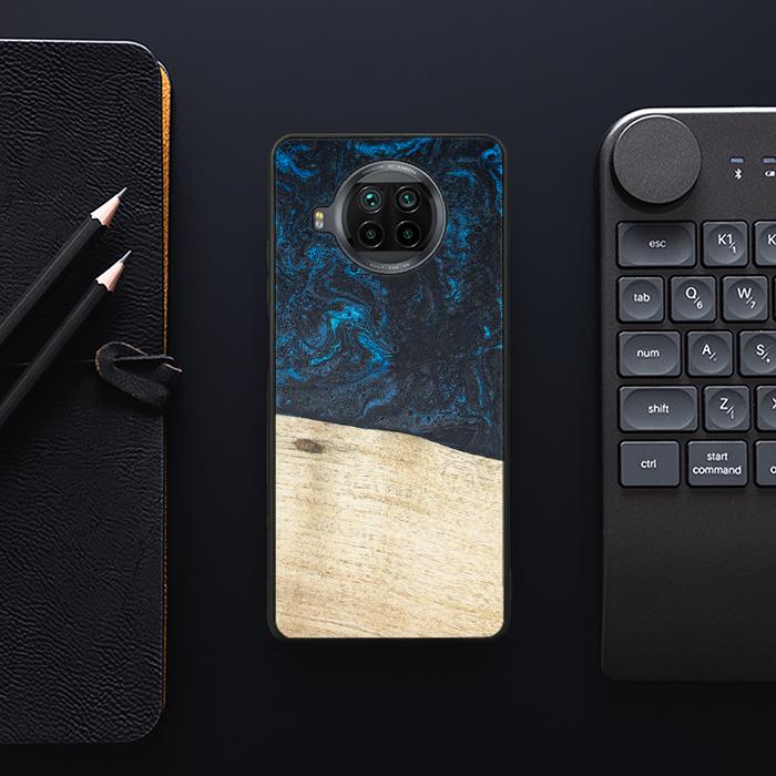 Xiaomi Mi 10T lite Handyhülle aus Harz und Holz - Synergy#F17