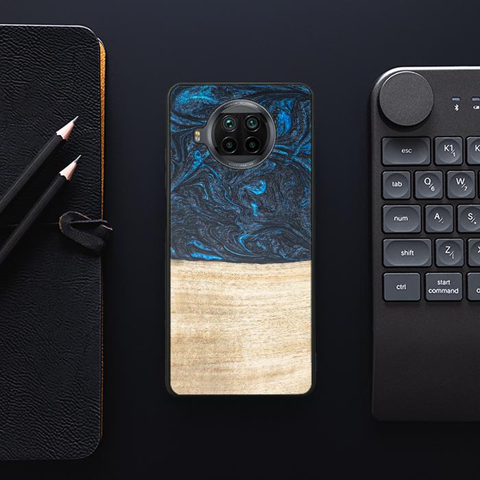 Xiaomi Mi 10T lite Handyhülle aus Harz und Holz - Synergy#F19