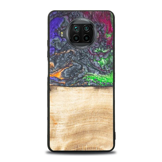 Xiaomi Mi 10T lite Handyhülle aus Harz und Holz - Synergy#F2