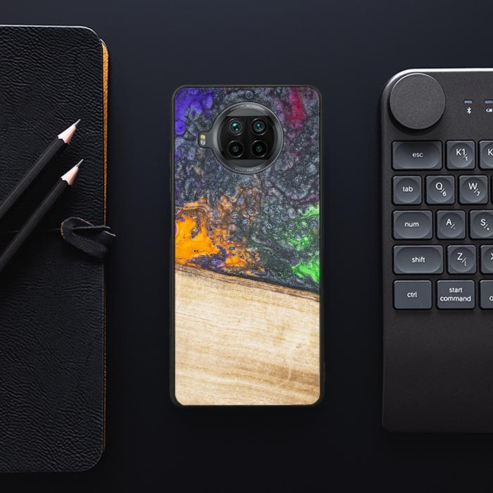 Xiaomi Mi 10T lite Handyhülle aus Harz und Holz - Synergy#F20