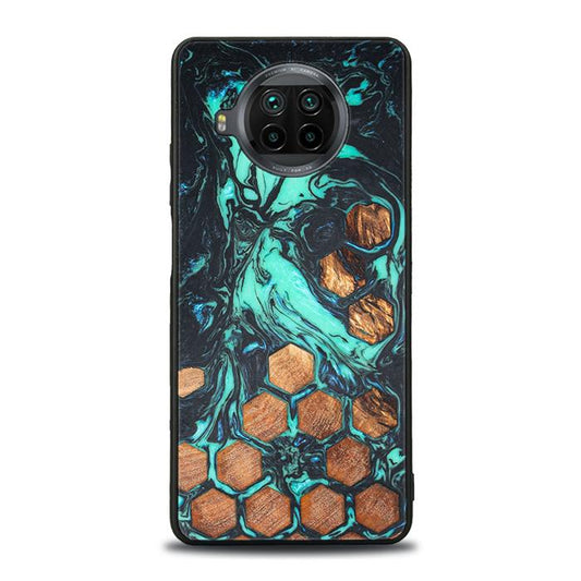 Xiaomi Mi 10T lite Etui na telefon z żywicy i drewna - Synergy# F23