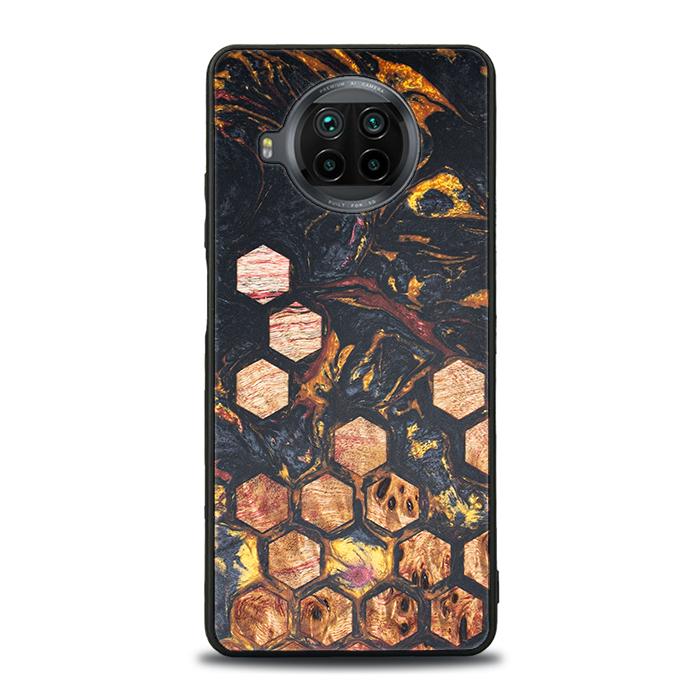 Xiaomi Mi 10T lite Handyhülle aus Harz und Holz - Synergy#F26