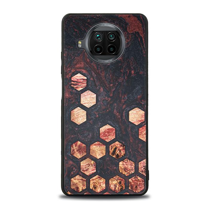 Xiaomi Mi 10T lite Handyhülle aus Harz und Holz - Synergy#F27