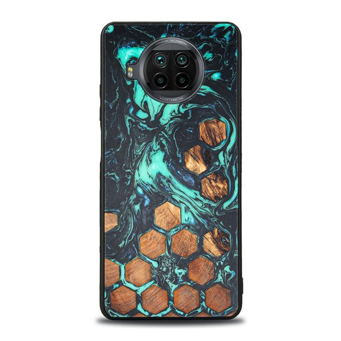 Xiaomi Mi 10T lite Handyhülle aus Harz und Holz - Synergy#F28