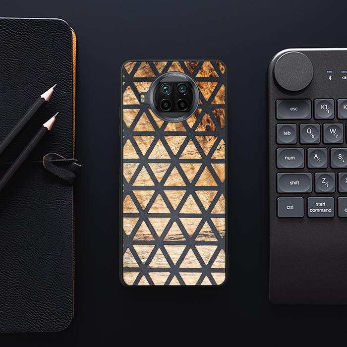 Xiaomi Mi 10T lite Handyhülle aus Harz und Holz - Synergy#F29