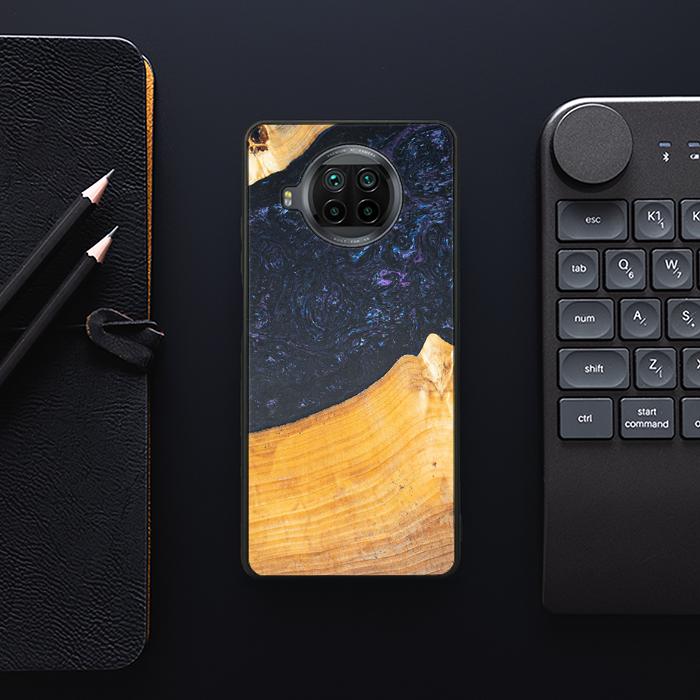 Xiaomi Mi 10T lite Handyhülle aus Harz und Holz - Synergy#F37