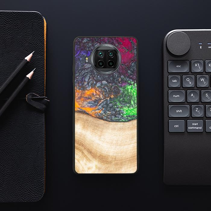 Xiaomi Mi 10T lite Handyhülle aus Harz und Holz - Synergy#F6