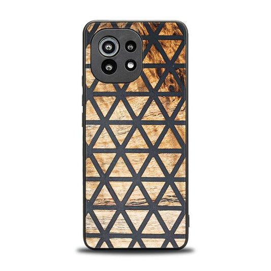 Xiaomi Mi 11 lite / 5G / 5G NE Handyhülle aus Harz und Holz - Synergy#F29
