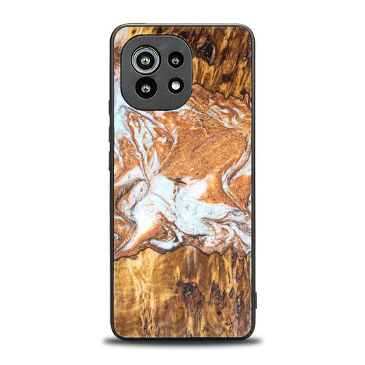 Xiaomi Mi 11 Etui na telefon z żywicy i drewna - Synergy#E18