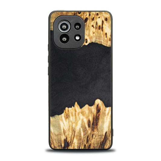 Xiaomi Mi 11 Handyhülle aus Harz und Holz - Synergy#E19