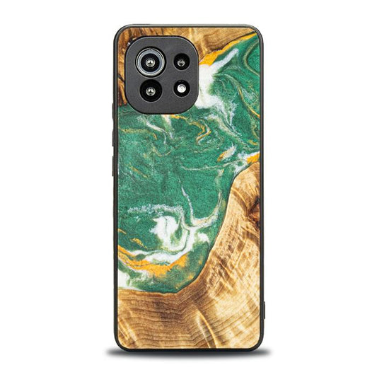 Xiaomi Mi 11 Etui na telefon z żywicy i drewna - Synergy#E20