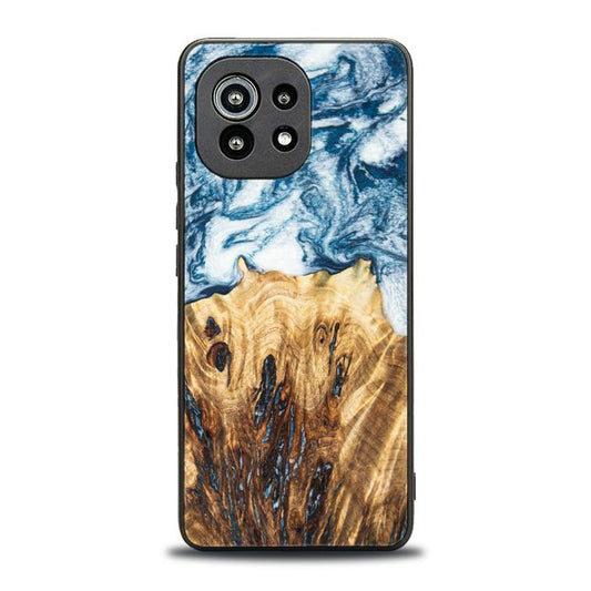 Xiaomi Mi 11 Handyhülle aus Harz und Holz - Synergy#E23