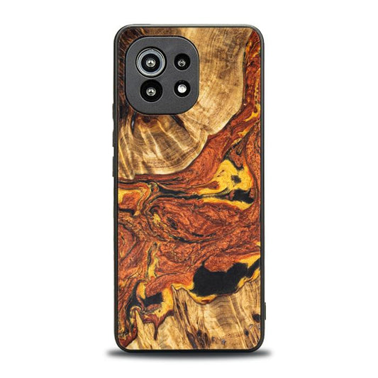 Xiaomi Mi 11 Handyhülle aus Harz und Holz - Synergy#E6