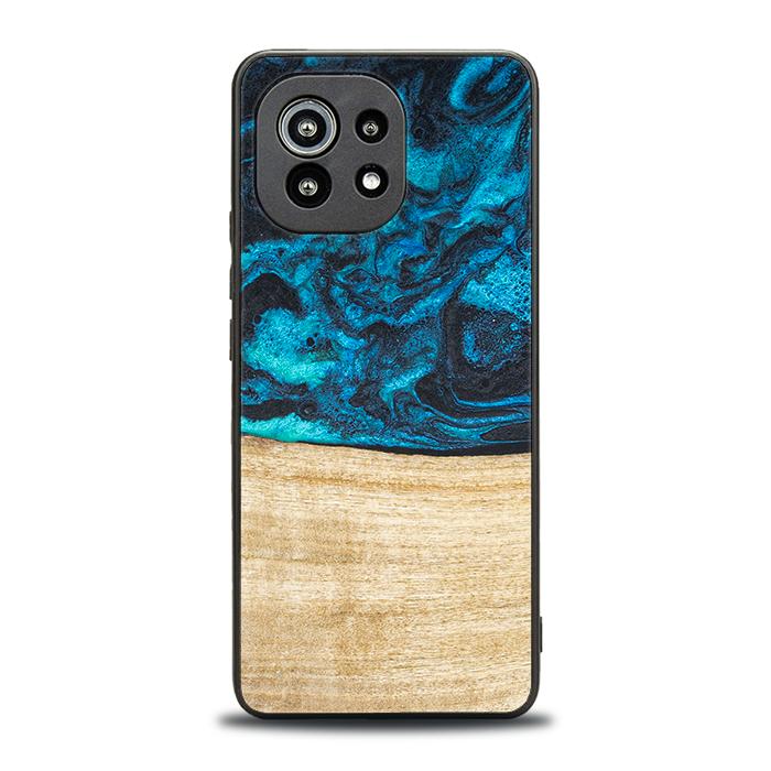 Xiaomi Mi 11 Handyhülle aus Harz und Holz - Synergy#F11