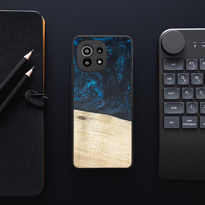 Xiaomi Mi 11 Handyhülle aus Harz und Holz - Synergy#F17