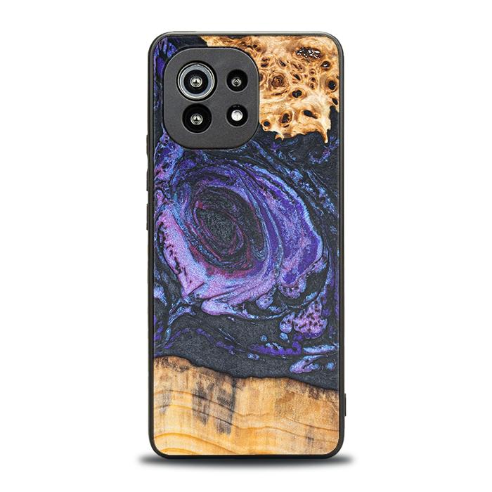 Xiaomi Mi 11 Handyhülle aus Harz und Holz - Synergy#F24