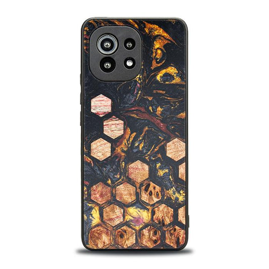 Xiaomi Mi 11 Handyhülle aus Harz und Holz - Synergy#F26