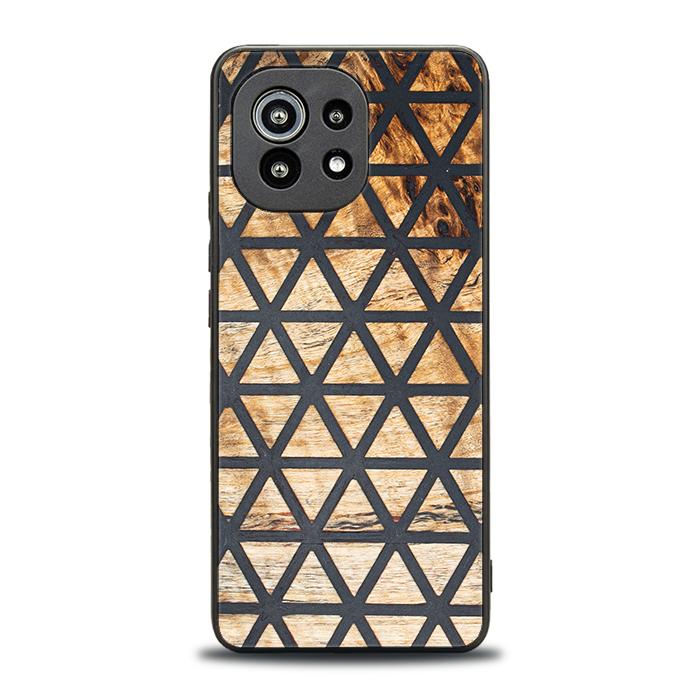 Xiaomi Mi 11 Handyhülle aus Harz und Holz - Synergy#F29