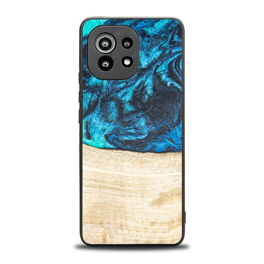 Xiaomi Mi 11 Handyhülle aus Harz und Holz - Synergy#F3