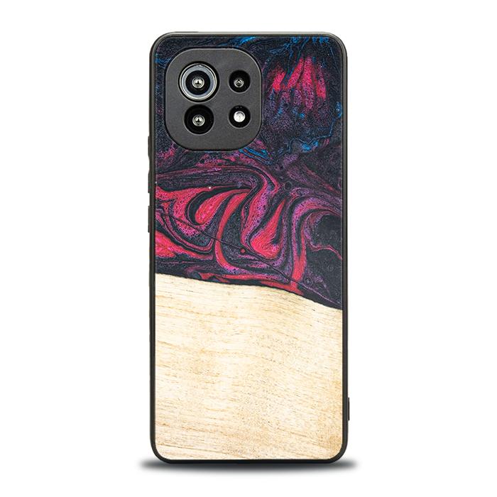 Xiaomi Mi 11 Handyhülle aus Harz und Holz - Synergy#F5