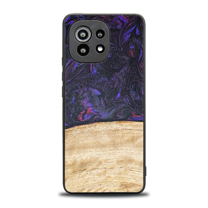 Xiaomi Mi 11 Handyhülle aus Harz und Holz - Synergy#F7