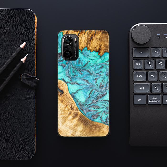 Xiaomi Mi 11i Etui na telefon z żywicy i drewna - Synergy#E13