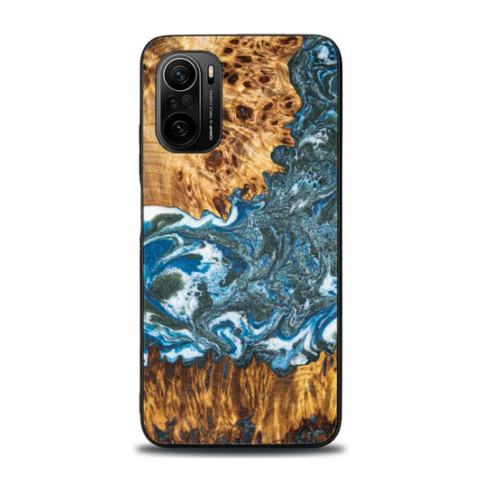 Xiaomi Mi 11i Handyhülle aus Harz und Holz - Synergy#E17