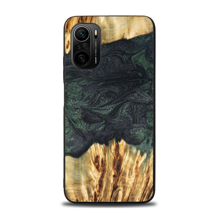 Xiaomi Mi 11i Handyhülle aus Harz und Holz - Synergy#E25