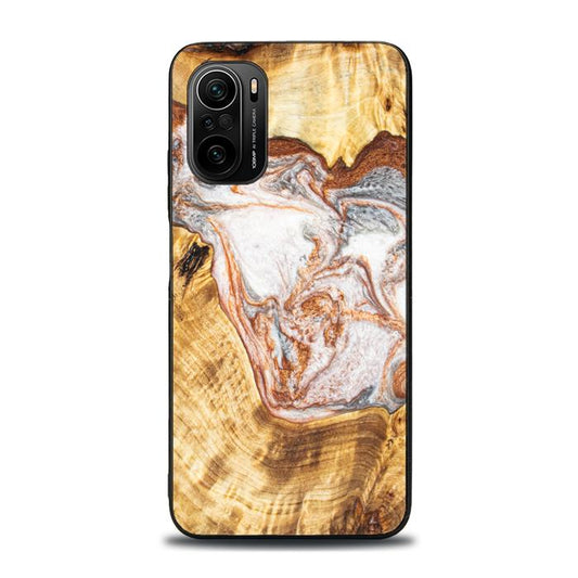 Xiaomi Mi 11i Handyhülle aus Harz und Holz - Synergy#E5