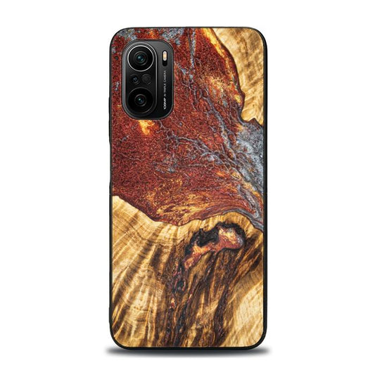 Xiaomi Mi 11i Handyhülle aus Harz und Holz - Synergy#E9