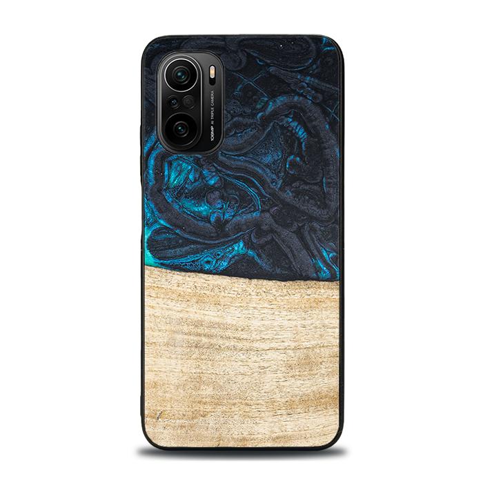Xiaomi Mi 11i Handyhülle aus Harz und Holz - Synergy#F13