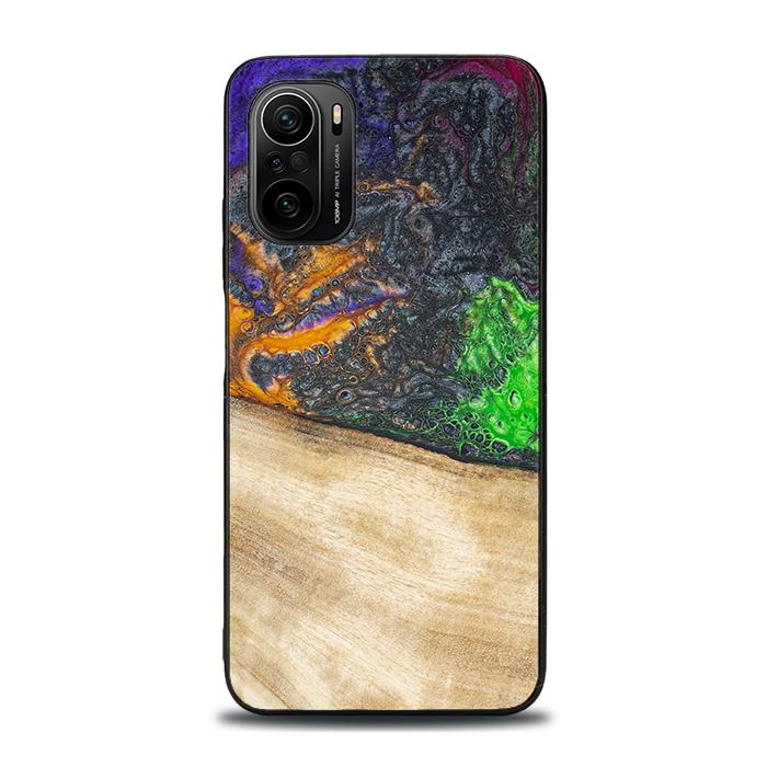 Xiaomi Mi 11i Handyhülle aus Harz und Holz - Synergy#F15