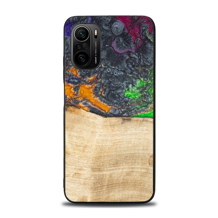 Xiaomi Mi 11i Handyhülle aus Harz und Holz - Synergy#F16