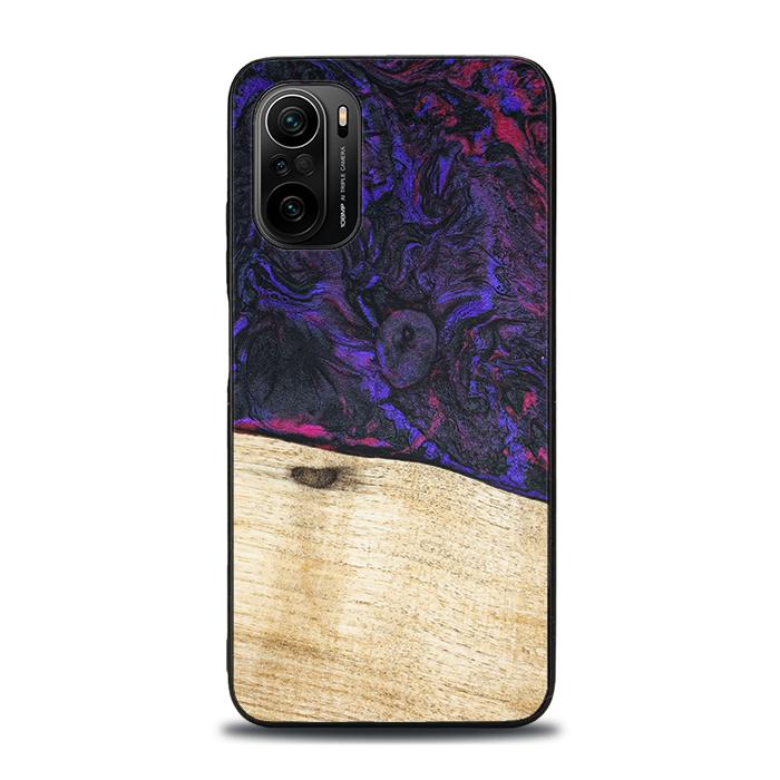 Xiaomi Mi 11i Handyhülle aus Harz und Holz - Synergy#F18