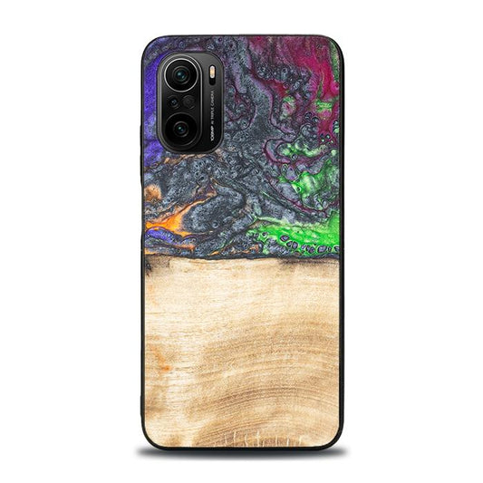 Xiaomi Mi 11i Handyhülle aus Harz und Holz - Synergy#F2