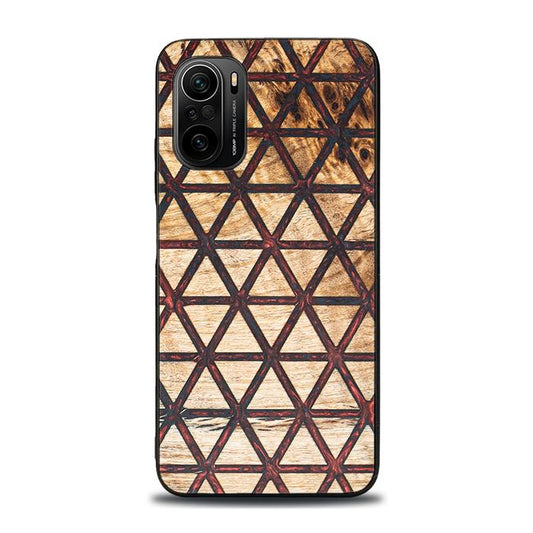 Xiaomi Mi 11i Handyhülle aus Harz und Holz - Synergy#F22