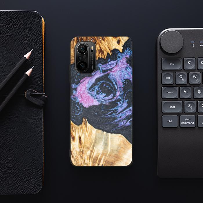 Xiaomi Mi 11i Handyhülle aus Harz und Holz - Synergy#F25