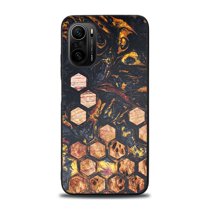 Xiaomi Mi 11i Handyhülle aus Harz und Holz - Synergy#F26
