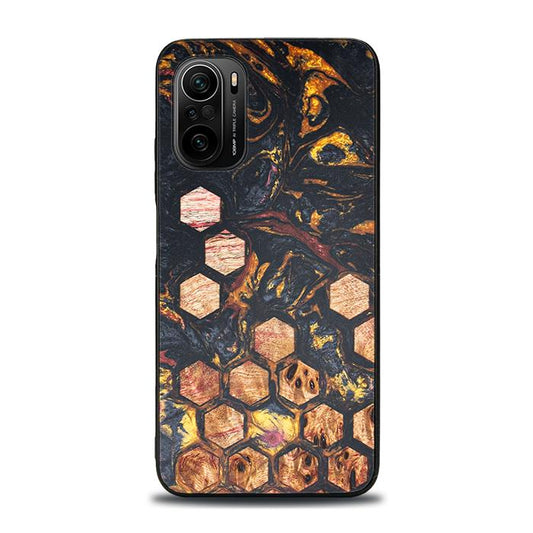 Xiaomi Mi 11i Handyhülle aus Harz und Holz - Synergy#F26