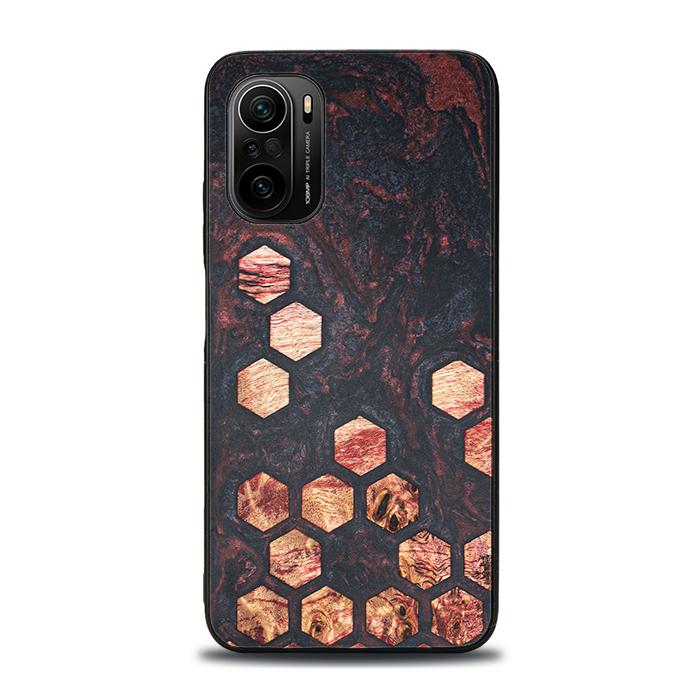 Xiaomi Mi 11i Handyhülle aus Harz und Holz - Synergy#F27