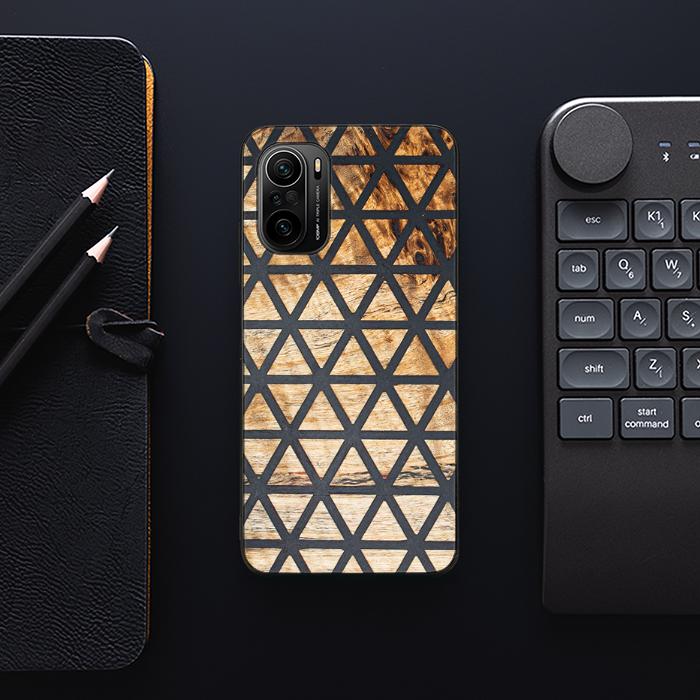 Xiaomi Mi 11i Handyhülle aus Harz und Holz - Synergy#F29