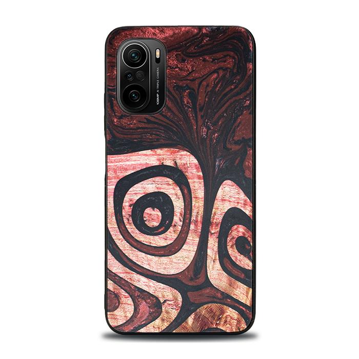 Xiaomi Mi 11i Handyhülle aus Harz und Holz - Synergy#F32