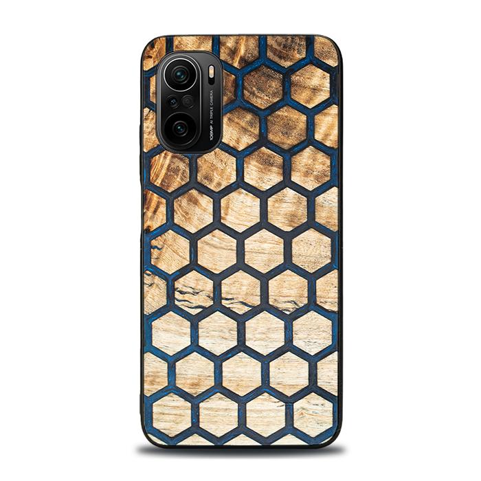 Xiaomi Mi 11i Handyhülle aus Harz und Holz - Synergy#F36