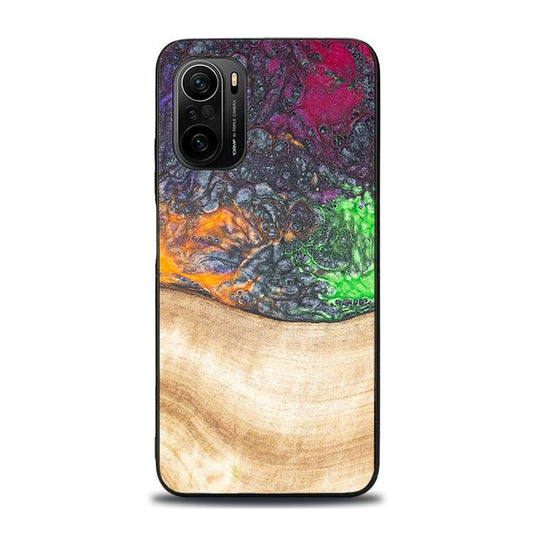 Xiaomi Mi 11i Handyhülle aus Harz und Holz - Synergy#F6