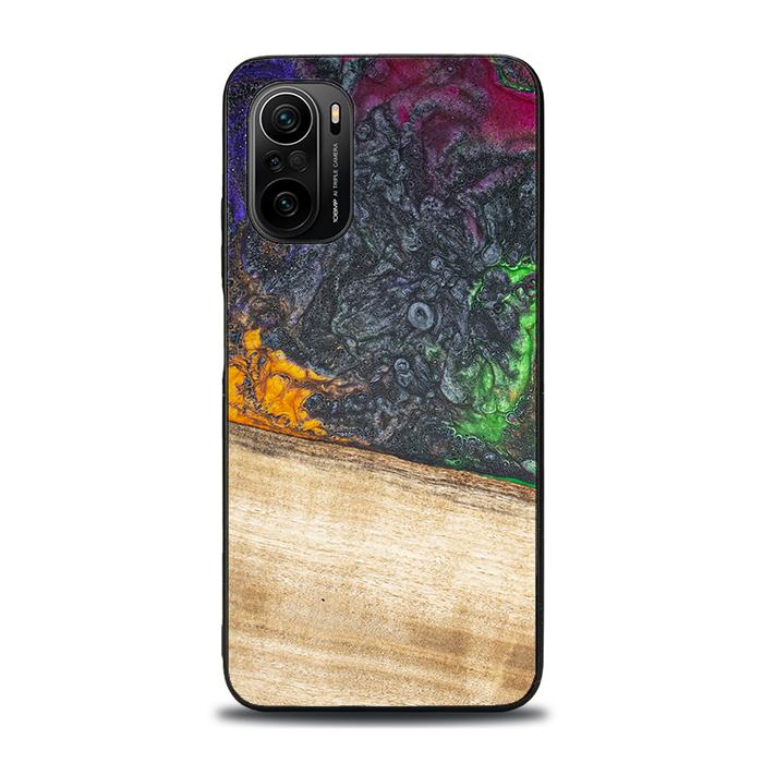 Xiaomi Mi 11i Handyhülle aus Harz und Holz - Synergy#F8