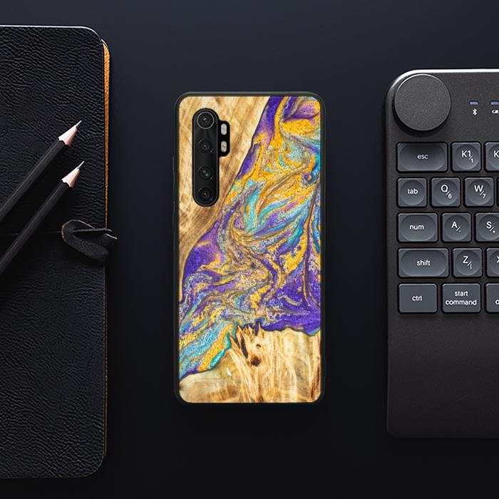 Xiaomi Mi NOTE 10 lite Resin & Wood Phone Case - SYNERGY#E2