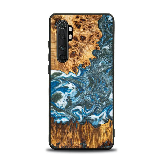 Xiaomi Mi NOTE 10 lite Handyhülle aus Harz und Holz - Synergy#E17