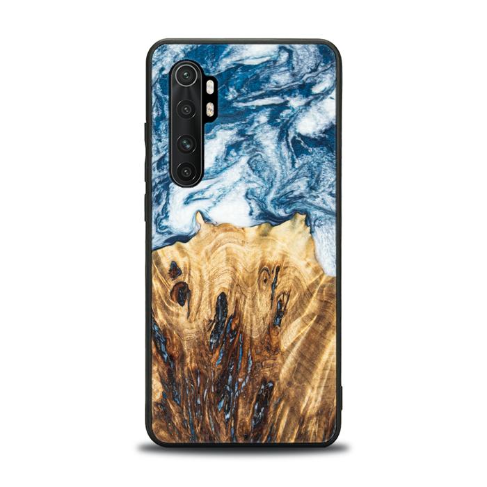 Xiaomi Mi NOTE 10 lite Handyhülle aus Harz und Holz - Synergy#E23