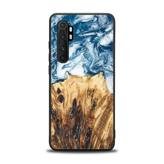 Xiaomi Mi NOTE 10 lite Handyhülle aus Harz und Holz - Synergy#E23